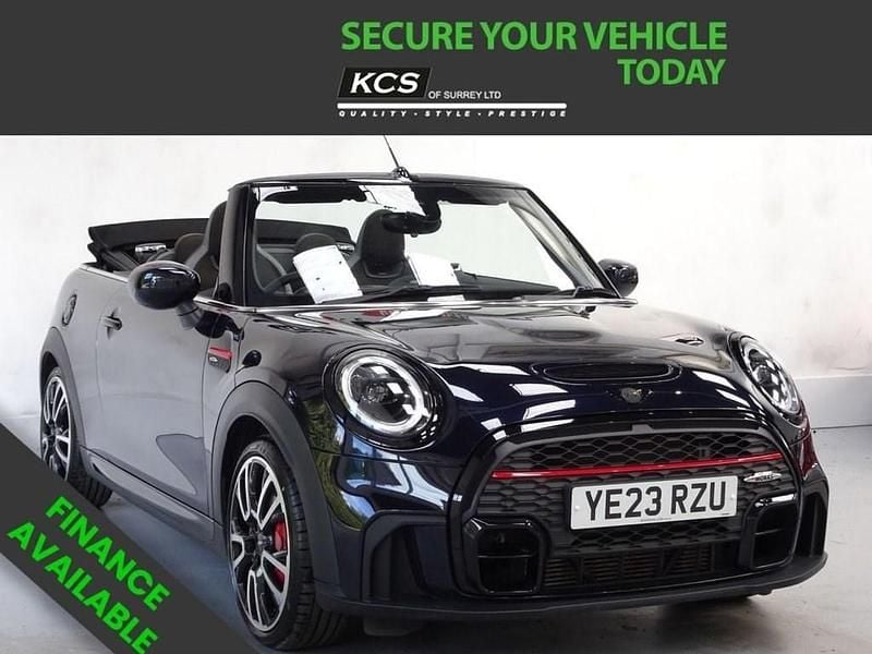 Used Mini John Cooper Works Cabriolet 2023 Black Cabriolet
