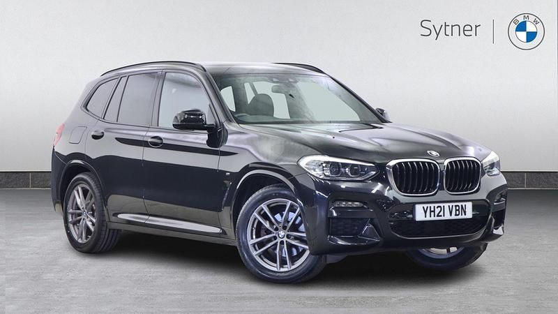 Black Used 2021 BMW X3 M Sport SUV | £28,000 (Super price) - Image 1/4