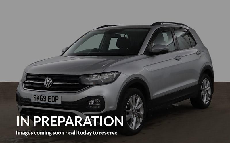 Used VW T-Cross SE 95 HP (69 kW) 2019 Silver SUV