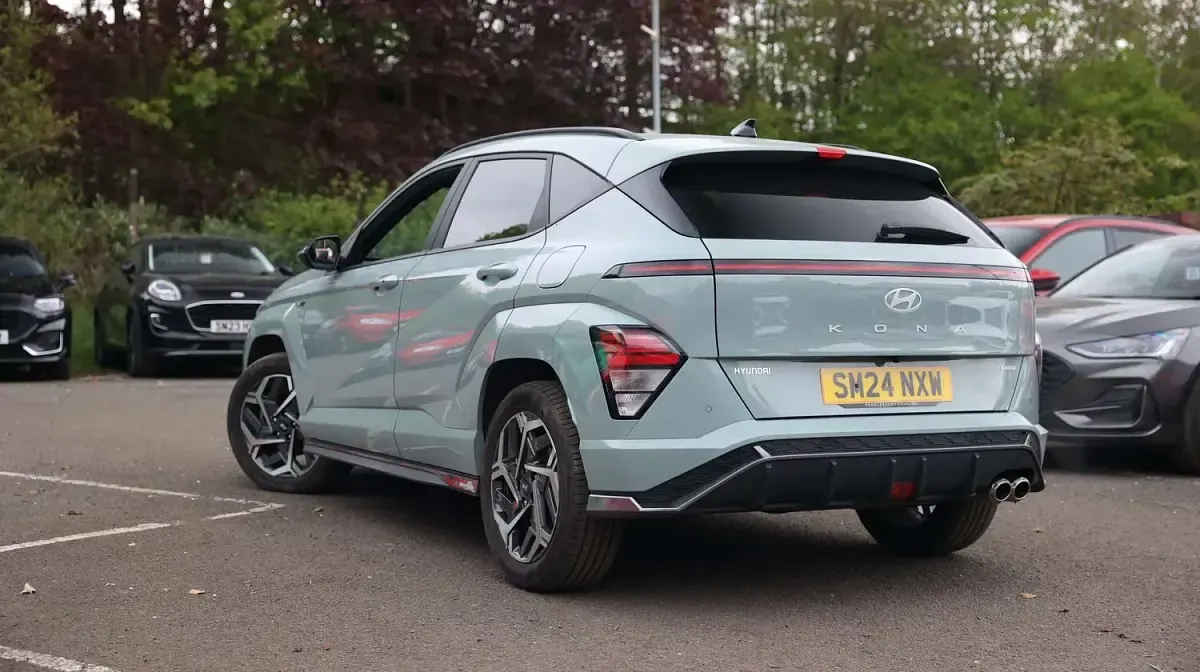 Used Hyundai Kona N Line 2024 Green SUV