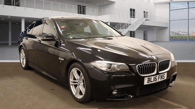 Black Used 2016 BMW 520 M Sport Sedan | £10,290 (Fair price) - Image 1/4