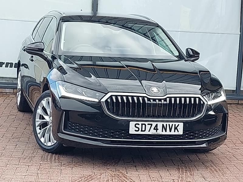 Black Used 2024 Skoda Superb SE L Estate | £28,998 (A bit pricey) - Image 1/4