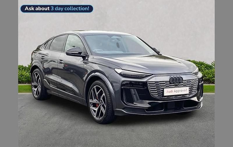 Grey Used 2025 Audi Q6 e-tron Advanced SUV | £68,938 (Expensive) - Image 1/4