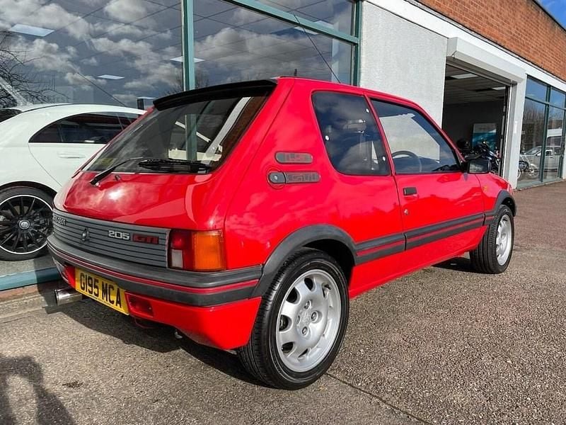 Used Peugeot 205 GTi 130 HP (95 kW) 1989 Red Hatchback