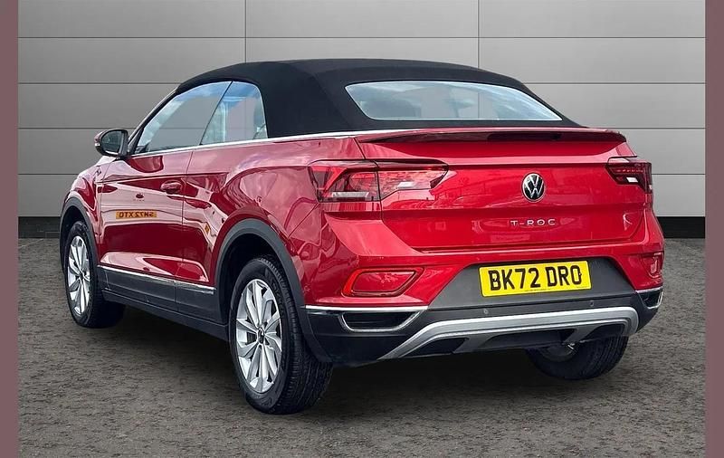 Used VW T-Roc Cabriolet Style 147 HP (108 kW) 2022 Red Cabriolet