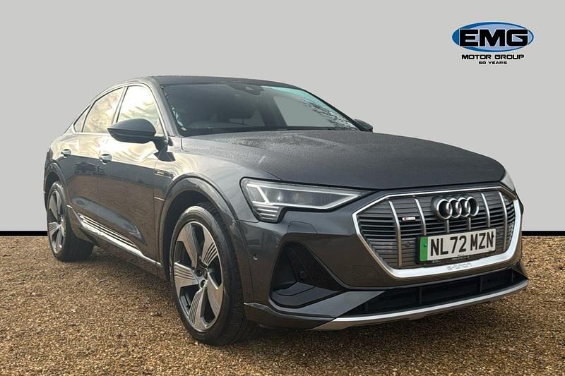 Grey Used 2022 Audi e-tron S-Line SUV | £22,195 (Good price) - Image 1/3