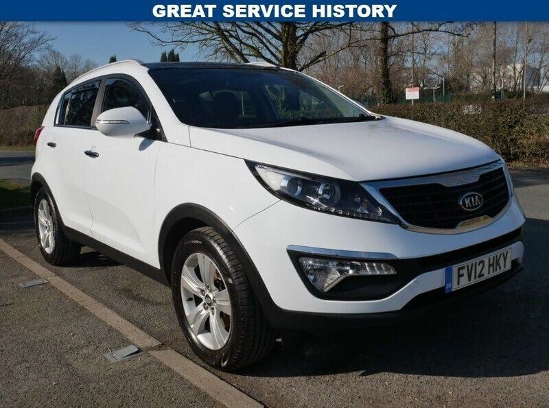 White Used 2012 Kia Sportage 2 SUV | £2,795 (Fair price) - Image 1/4