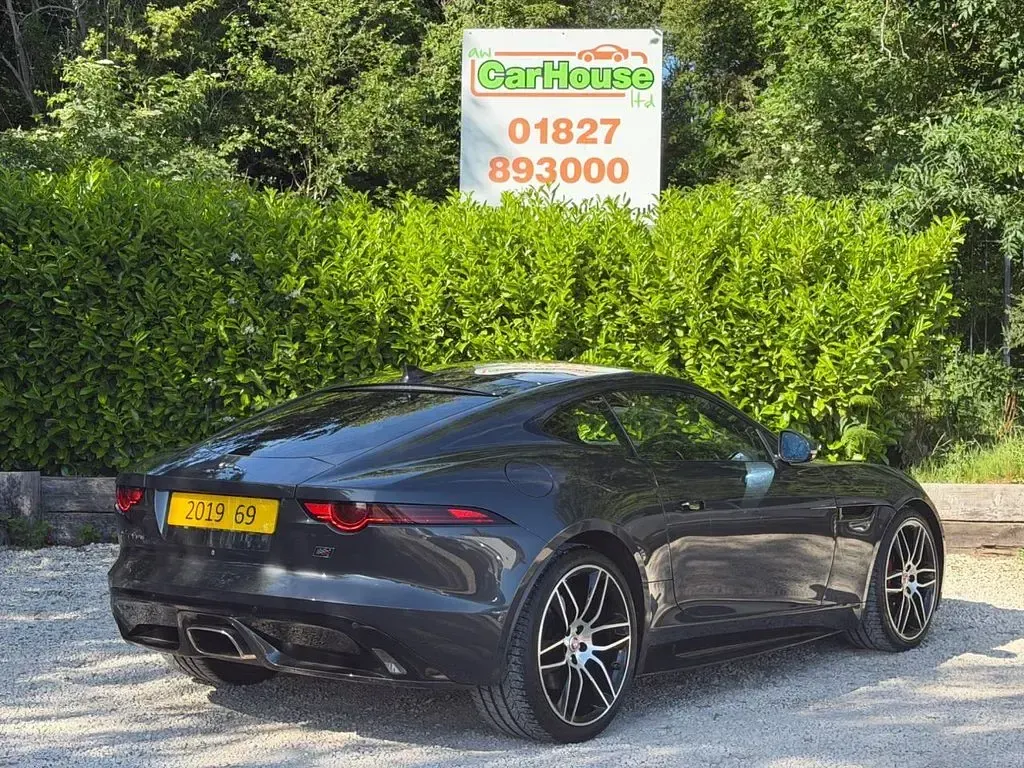 Used Jaguar F-Type Chequered Flag 300 HP (220 kW) 2019 Grey Coupe