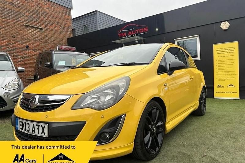 Used Vauxhall Corsa Edition 2013 Yellow Hatchback