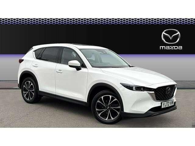 White Used 2022 Mazda CX-5 Edition SUV | £19,294 (Good price) - Image 1/4