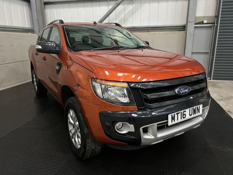 Used Ford Ranger Wildtrack 200 HP (147 kW) 2016 Orange Pickup
