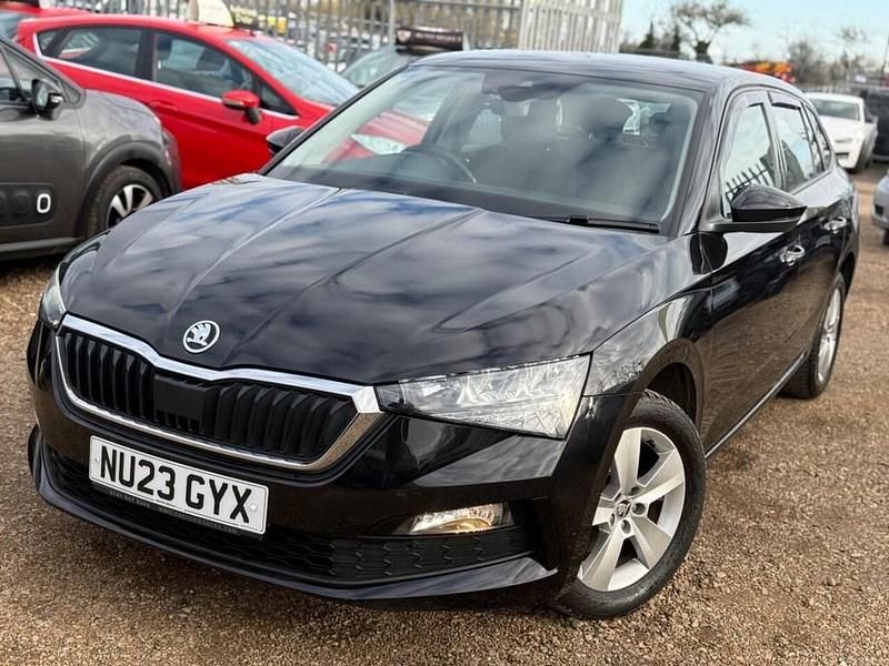 Used Skoda Scala SE 110 HP (80 kW) 2023 Black Hatchback