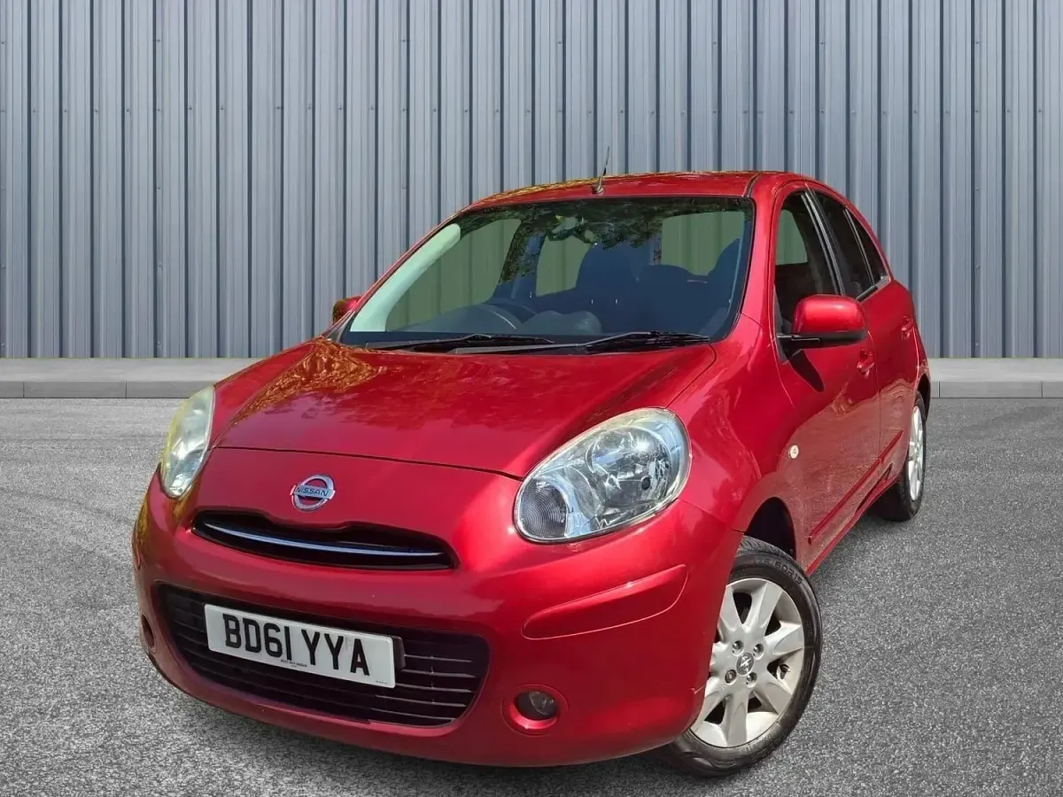 Used Nissan Micra Acenta 80 HP (58 kW) 2011 Red Hatchback