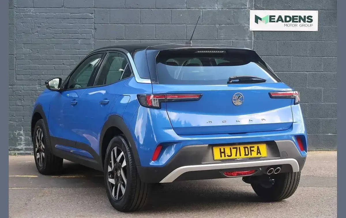 Used Vauxhall Mokka Elite 128 HP (94 kW) 2021 Blue SUV