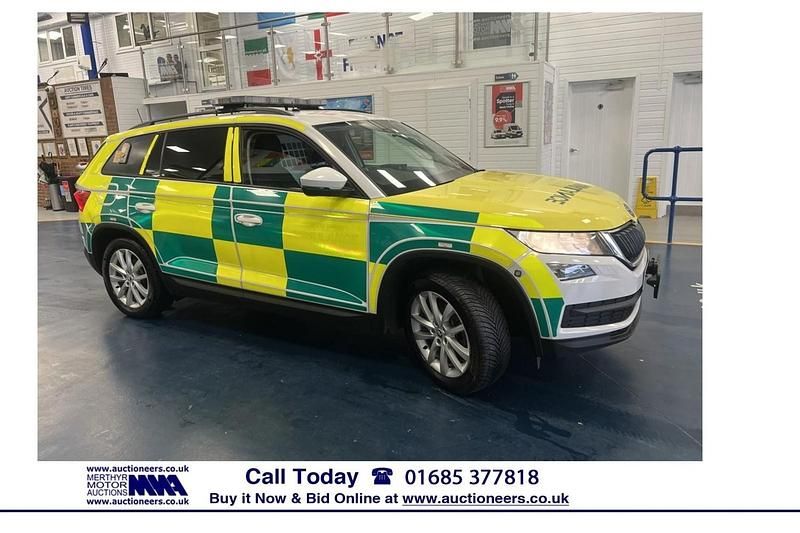 Used Skoda Kodiaq SE 150 HP (110 kW) 2019 White SUV