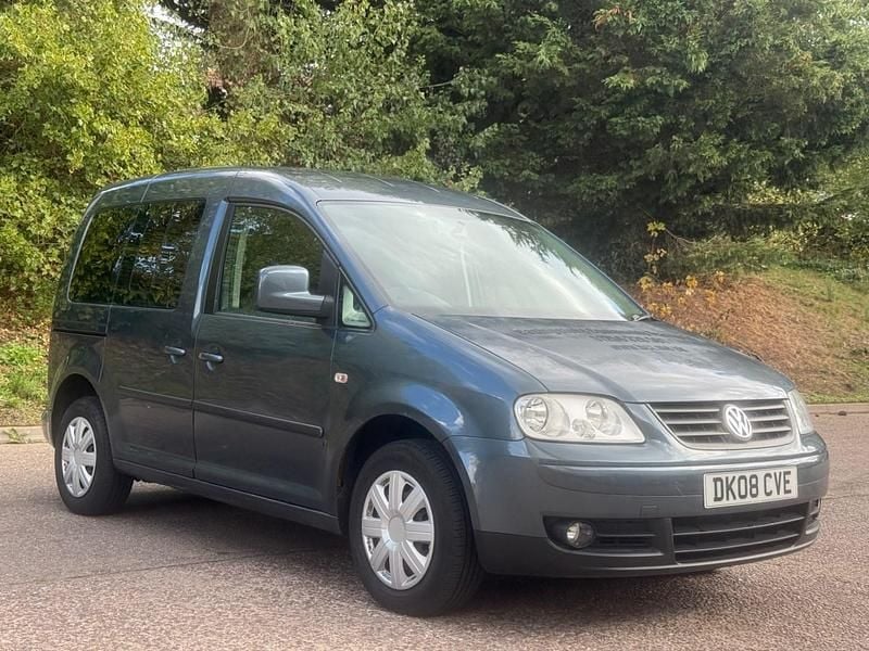 Green Used 2008 VW Caddy Maxi Life Life MPV | £4,999 (Fair price) - Image 1/4