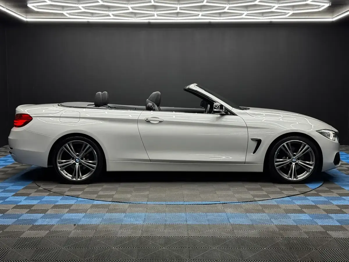 Used BMW 420 Cabriolet Sport Line 2014 White Cabriolet