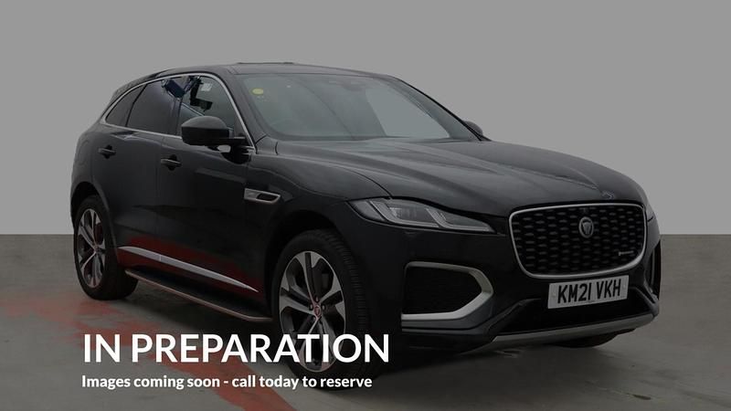 Black Used 2021 Jaguar F-Pace R-Dynamic SUV | £27,620 (Fair price) - Image 1/4