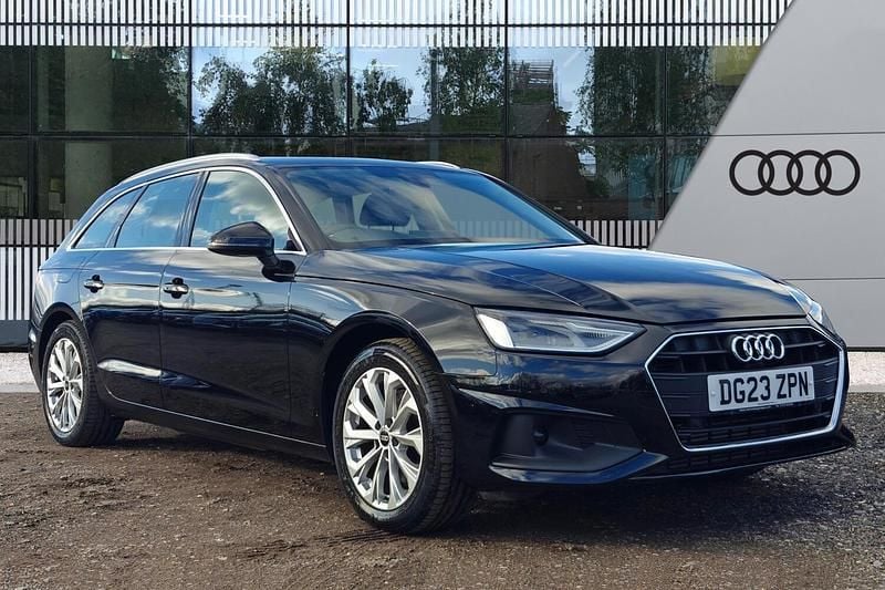 Black Used 2023 Audi A4 Black Edition Estate | £23,390 (Good price) - Image 1/4
