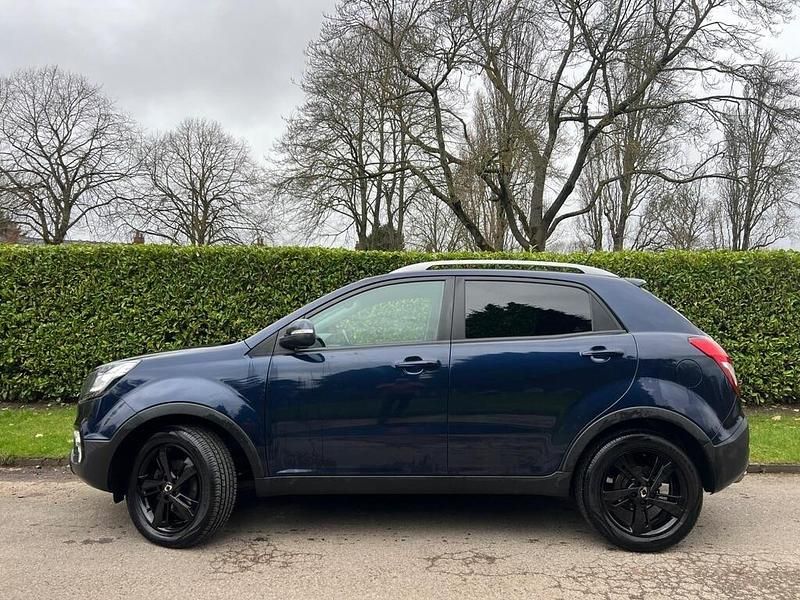 Used Ssangyong (KGM) Korando 178 HP (130 kW) 2018 Blue Estate