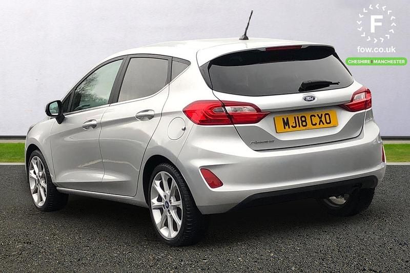 Used Ford Fiesta Titanium 2018 Silver Hatchback