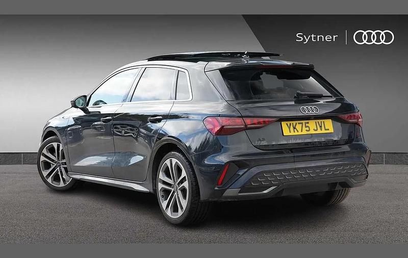 Used Audi A3 S-Line 147 HP (108 kW) 2025 Black Hatchback