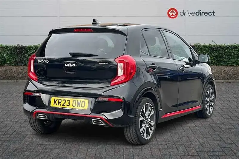 Used Kia Picanto GT-Line 66 HP (48 kW) 2023 Black Hatchback
