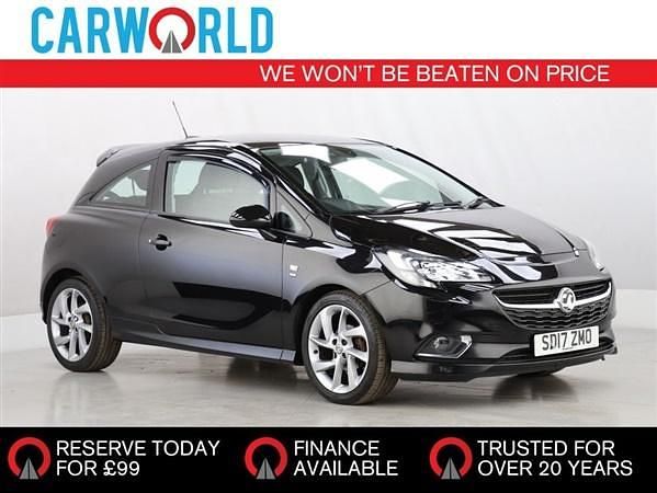 Black Used 2017 Vauxhall Corsa SRi Hatchback | £6,490 (Fair price) - Image 1/4