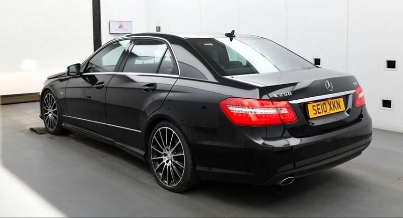 Used Mercedes E250 2010 Black Sedan