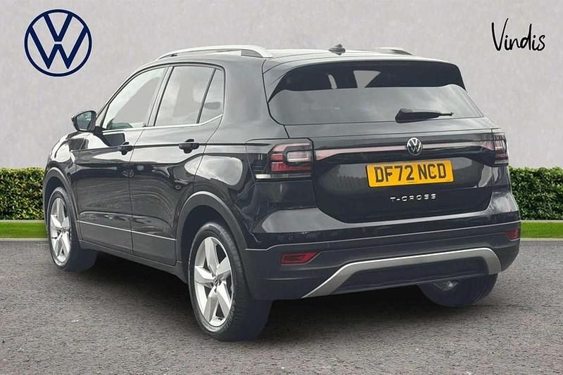 Used VW T-Cross SEL 150 HP (110 kW) 2022 Black SUV