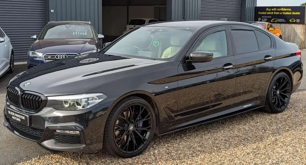 Used BMW 530 M Sport 2017 Black Sedan