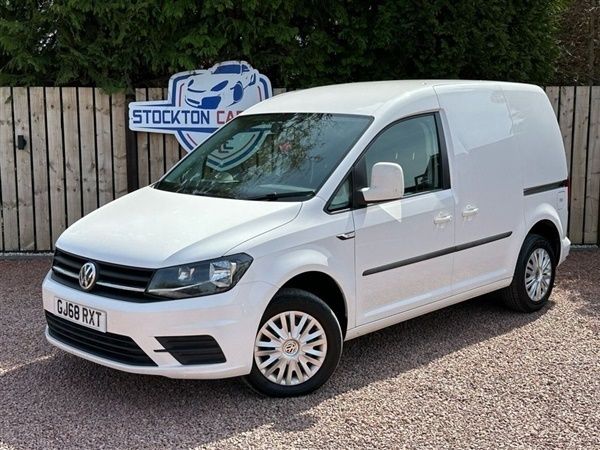 White Used 2018 VW Caddy Trendline MPV | £9,588 (Fair price) - Image 1/1