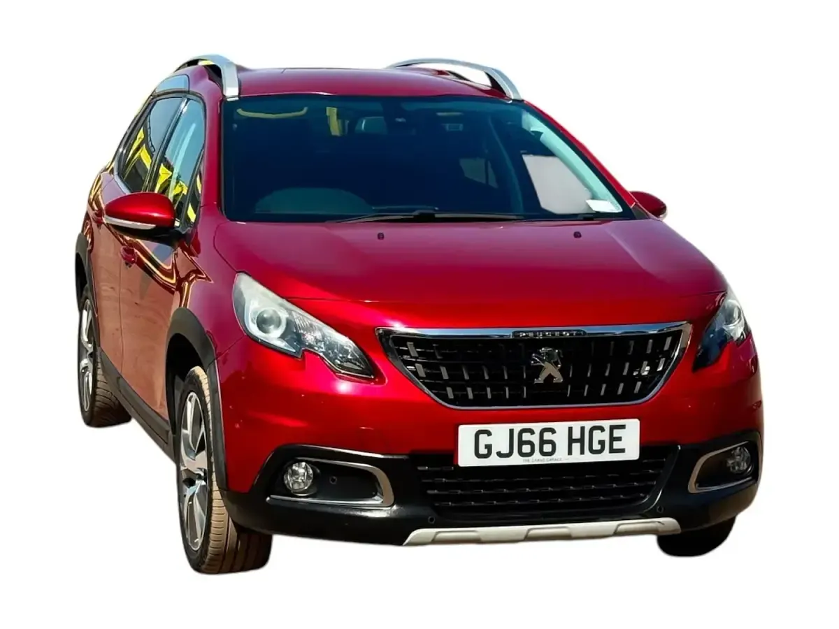 Used Peugeot 2008 Allure 82 HP (60 kW) 2016 Red SUV