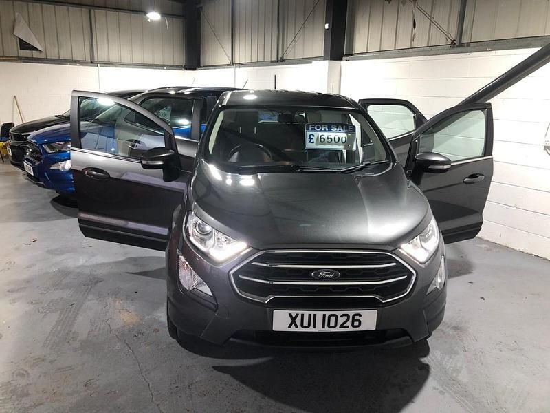 Used Ford Ecosport Zetec 125 HP (91 kW) 2018 Grey SUV
