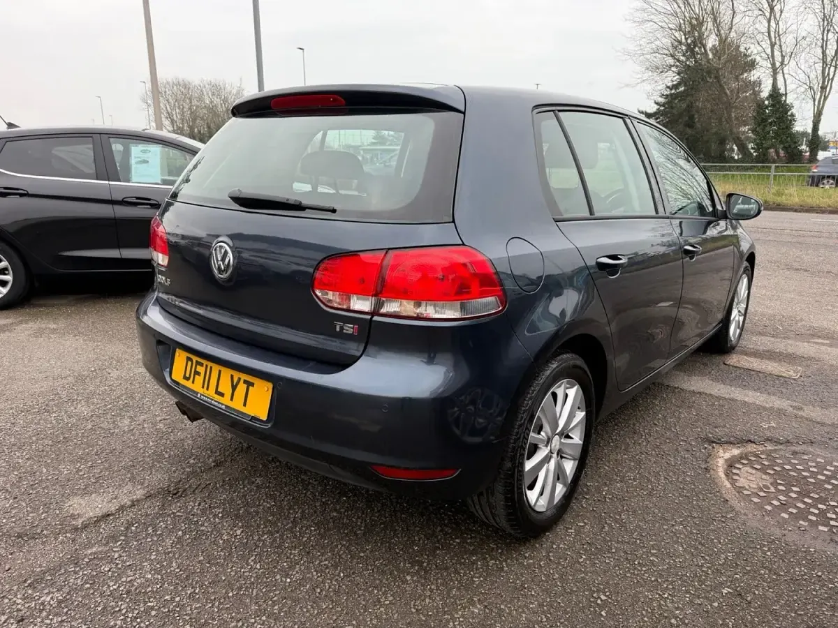 Used VW Golf VI Match 2011 Blue Hatchback