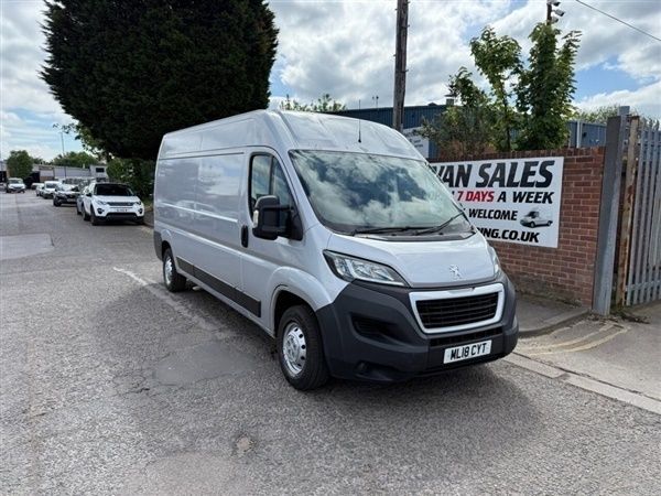 Silver Used 2018 Peugeot Boxer Van | £7,794 (Good price) - Image 1/1
