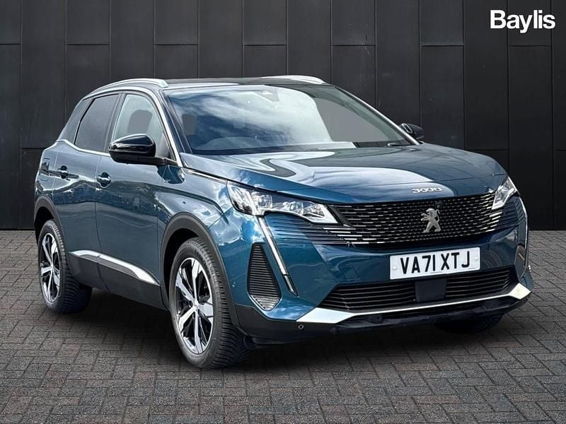 Blue Used 2022 Peugeot 3008 Premium Hatchback | £17,991 (Fair price) - Image 1/3