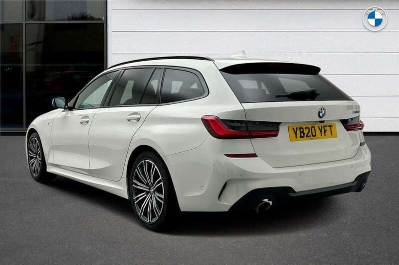 Used BMW 320e M Sport 188 HP (138 kW) 2020 White Estate