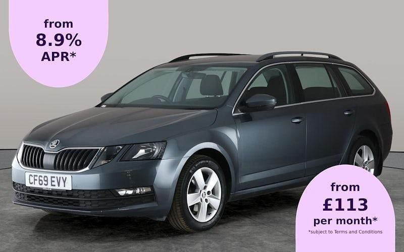 Grey Used 2020 Skoda Octavia SE Technology Estate | £8,616 (Good price) - Image 1/1