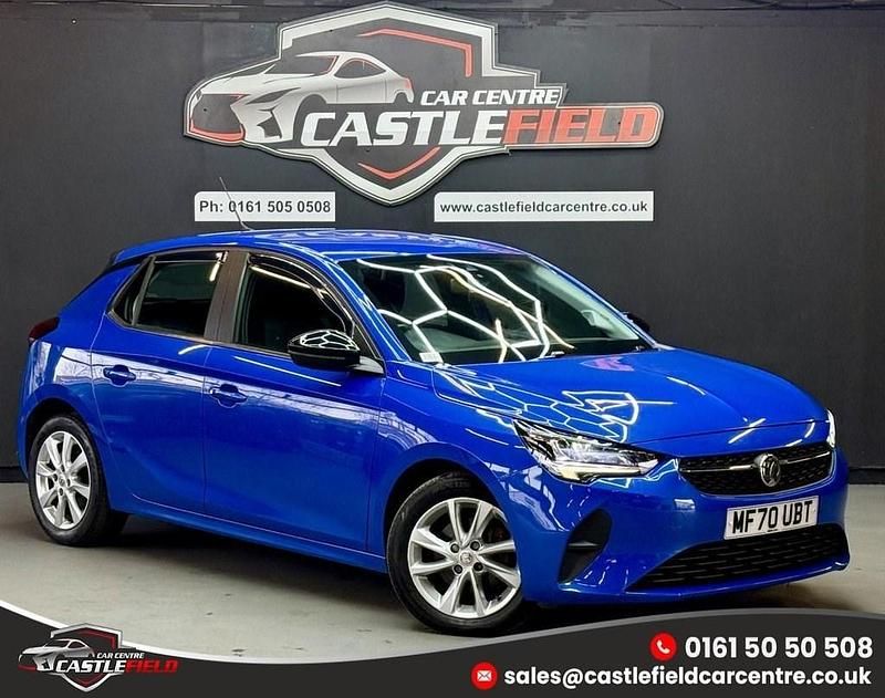Used Vauxhall Corsa S 102 HP (75 kW) 2020 Blue Hatchback