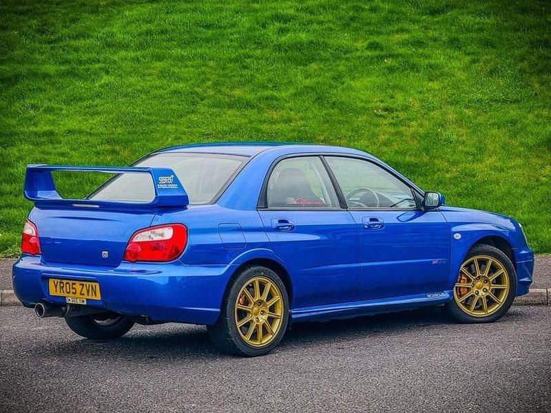 Used Subaru Impreza 261 HP (191 kW) 2005 Blue Sedan