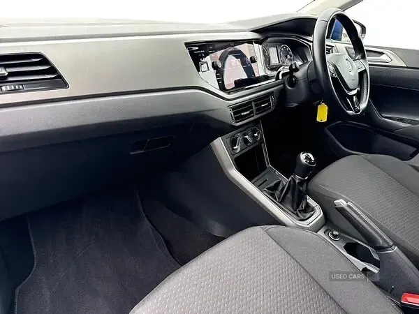 Used VW Polo SE 80 HP (58 kW) 2020 Blue Hatchback