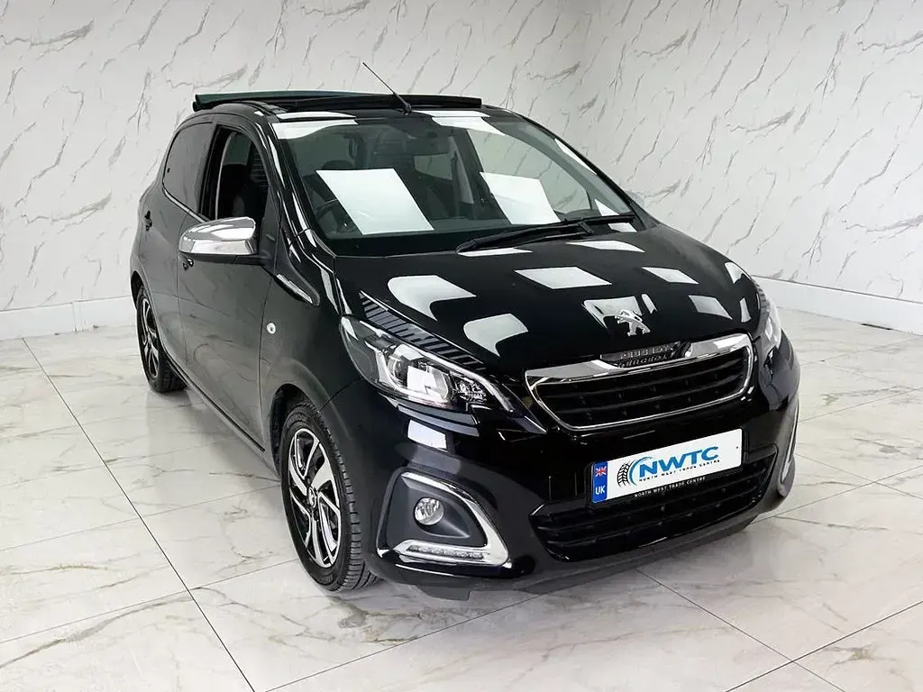 Used Peugeot 108 Collection 72 HP (52 kW) 2020 Black Hatchback