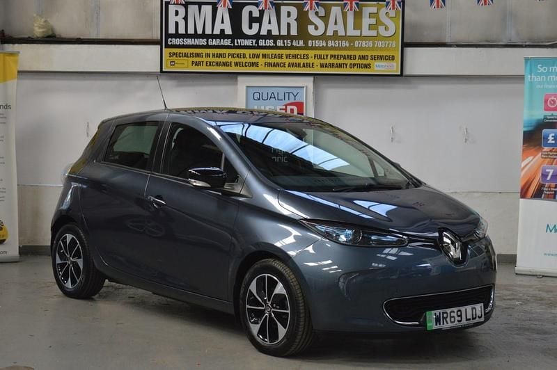 Used Renault Zoe Dynamique 80 kW (109 HP) 2019 Grey Hatchback