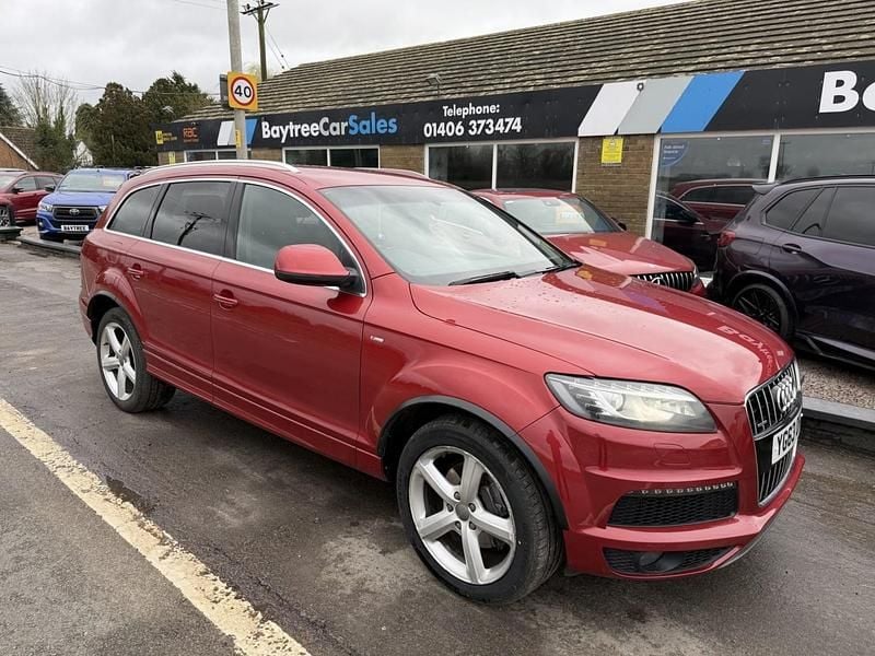 Used Audi Q7 S-line plus 340 HP (250 kW) 2013 Red SUV