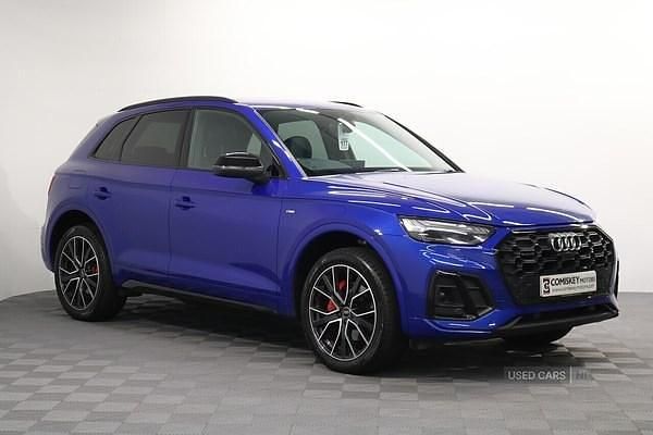 Blue Used 2022 Audi Q5 Comfort SUV | £32,495 (Fair price) - Image 1/4