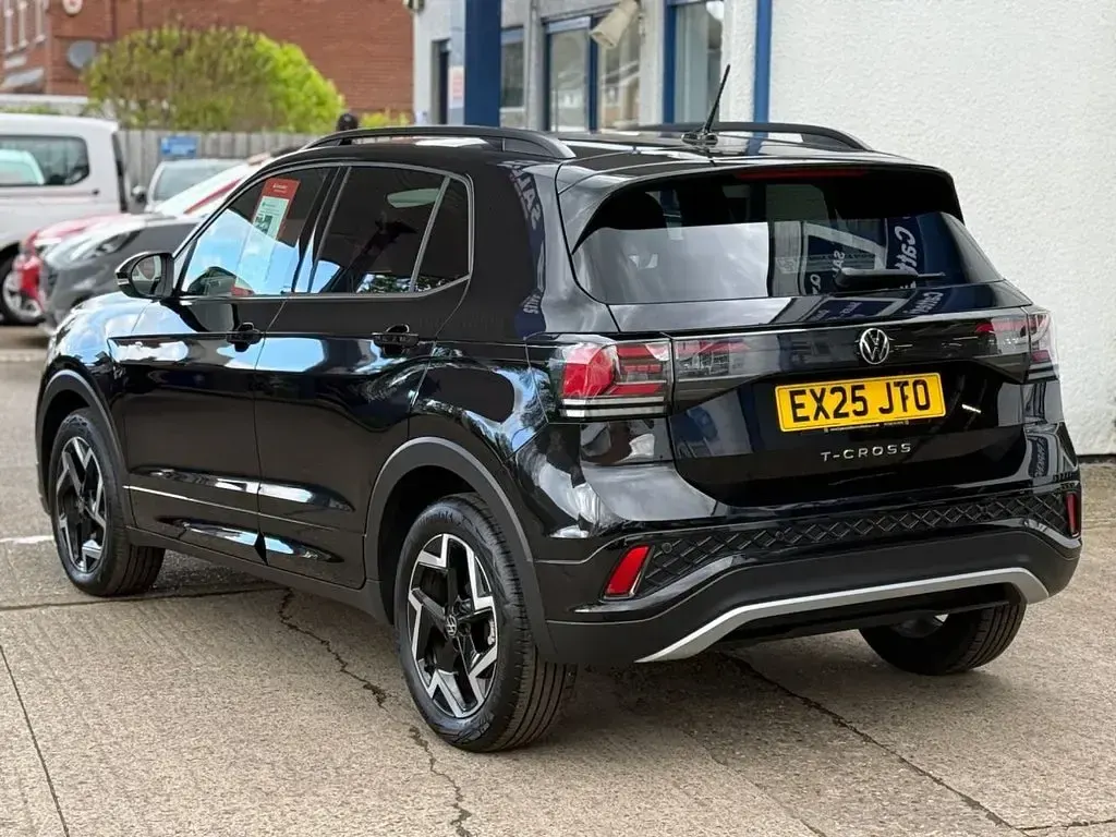 Used VW T-Cross R-line 115 HP (84 kW) 2025 Black SUV