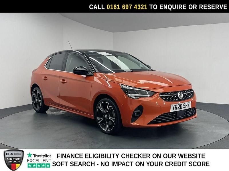 Used Vauxhall Corsa Elite 100 HP (73 kW) 2020 Orange Hatchback
