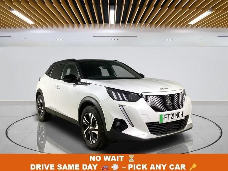 White Used 2021 Peugeot e-2008 GTi SUV | £10,449 (Fair price) - Image 1/4