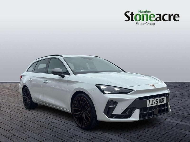 White New 2025 Cupra Leon Estate | £31,995 (Expensive) - Image 1/4